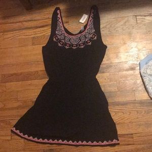 Black dress with detail design